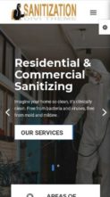 Divi Sanitize & Pest Control (screenshot mobile)