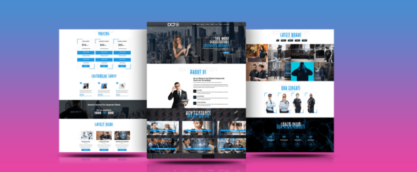 Divi Security Agency (Divi-Childthemes)