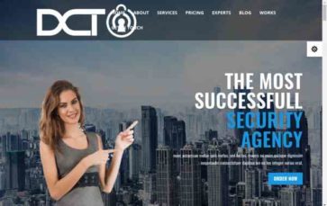 Divi Security Agency (screenshot desktop)