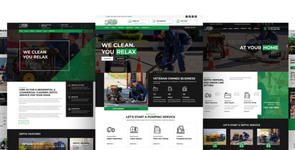 Divi Septic Services (Divi-Childthemes)