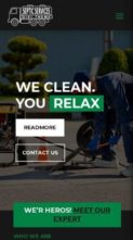 Divi Septic Services (screenshot mobile)
