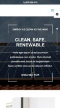 Divi Solar (screenshot mobile)
