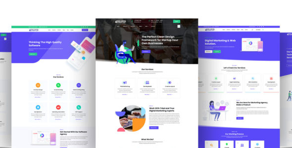 Divi Startup Agency (Divi-Childthemes)