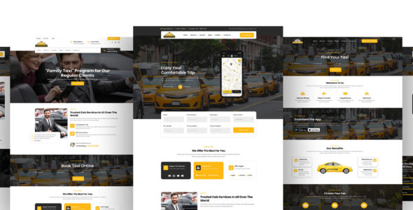 Divi Taxi Cab Service (Divi-Childthemes)