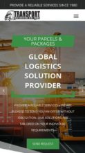 Divi Transport (screenshot mobile)