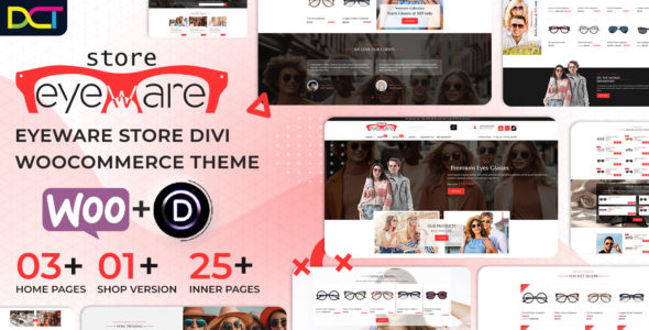 Eyeware Store (Divi-Childthemes)