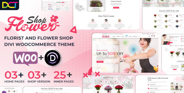 Flower Shop (Divi-Childthemes)