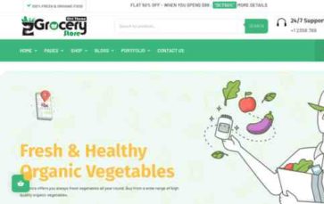 Grocery Store (Divi-Childthemes) - (screenshot desktop)