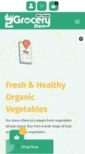 Grocery Store (Divi-Childthemes) - (screenshot mobile)