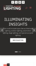 Lighting Shop (Divi-Childthemes) (screenshot mobile)
