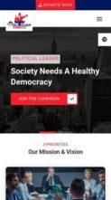 Politics (Divi-Childthemes) (screenshot mobile)