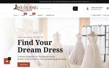 Wedding Shop (screenshot desktop)