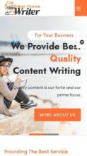 Writer (Divi-Childthemes) (screenshot mobile)
