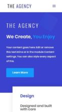 Agency (Divi Dezigns) (screenshot mobile)