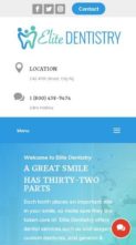 Dentistry (Divi Dezigns) - (screenshot mobile)