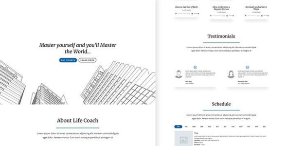 Life Coach (Divi Dezigns)