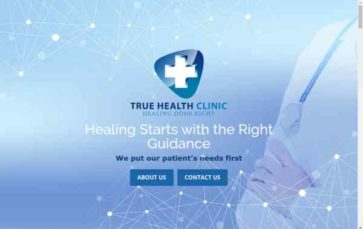 Screenshot Desktop Medical (Divi Dezigns) - (screenshot desktop)