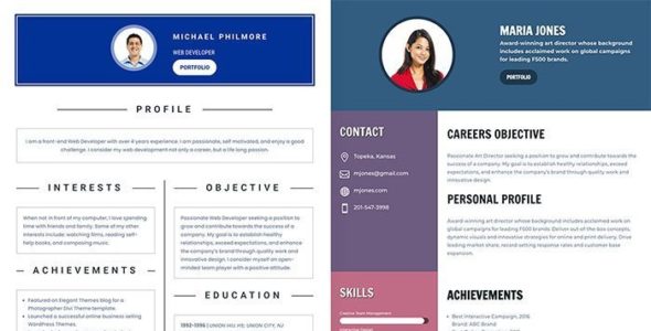 Resume (Divi Dezigns)