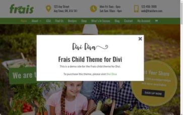 Frais (screenshot desktop)