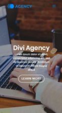 Divi Agency (Divi Extended) (screenshot mobile)