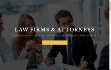 Divi Attorney (screenshot desktop)