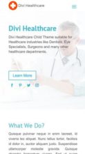 Divi Healthcare (screenshot mobile)