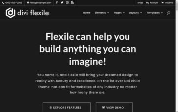 Screenshot Desktop Flexile (screenshot desktop)