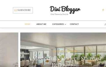 Divi Blogger (screenshot desktop)