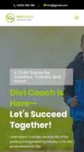 Divi Coach (Divi Life) - (screenshot mobile)
