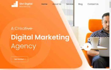 Divi Digital Marketing (screenshot desktop)