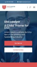 Screenshot Mobile Divi Lawyer (screenshot mobile)