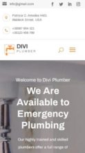 Divi Plumber (Divi Life) - (screenshot mobile)