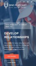 Divi Podcast (Divi Life) (screenshot mobile)