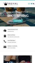 RoyalCommerce (screenshot mobile)