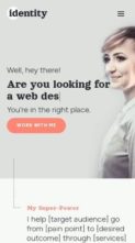 Identity (Divi Lover) (screenshot mobile)