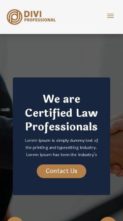 Attorney Law Consulting (screenshot mobile)