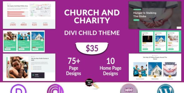 Church & Non Profit Charity (Divi Professional)