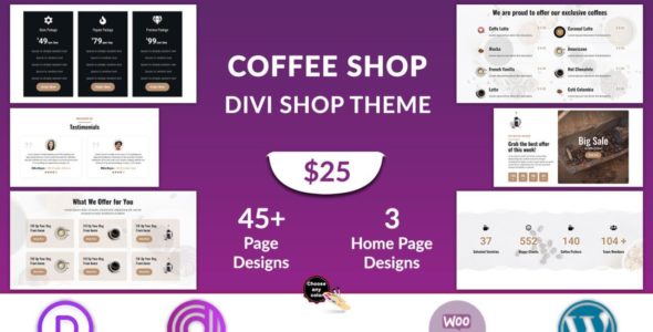 Coffee Shop (Divi Professional)