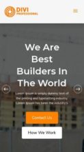Construction Solutions Service (screenshot mobile)
