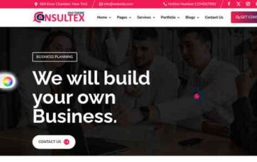 Consultex Divi Consulting (screenshot desktop)
