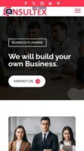 Consultex Divi Consulting (screenshot mobile)