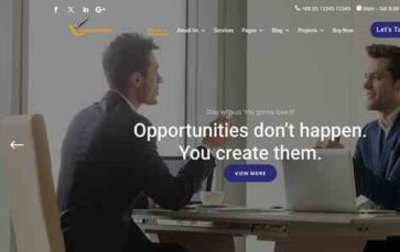 Consulting Company (Divi Professional) (screenshot desktop)