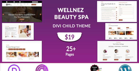 Divi Beauty Spa (Divi Professional)