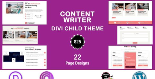 Divi Content Writer (Divi Professional)