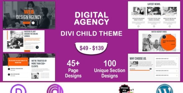 Divi Digital Agency (Divi Professional)