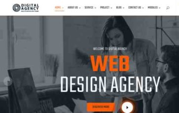 Divi Digital Agency (Divi Professional) #2 (screenshot desktop)