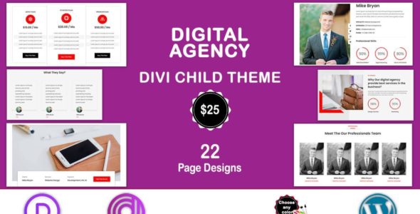 Divi Digital Agency (Divi Professional)