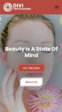 Divi Elegant Wellness And Spa (screenshot mobile)