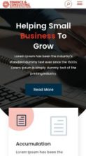 Divi Finance And Consulting (screenshot mobile)