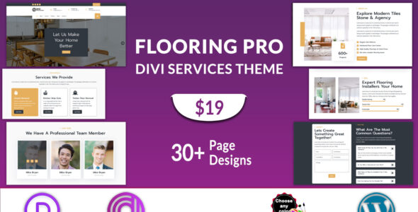 Divi Flooring Service (Divi Professional)